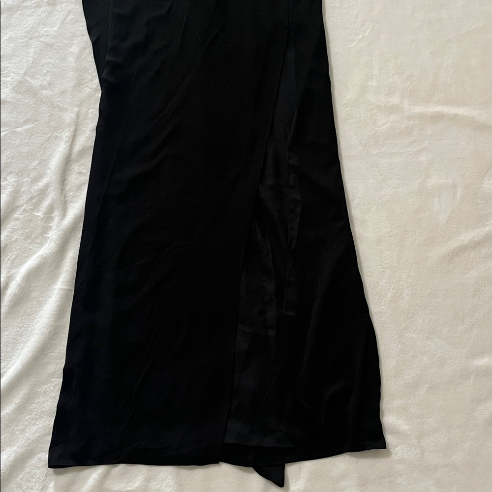 Halston Heritage Black Strapless Gown - Picture 7 of 12